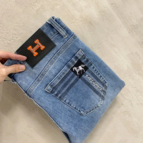 Wholesale Hermes Jeans For Men #1484737 $92.00 USD, Wholesale Quality Replica Hermes Jeans