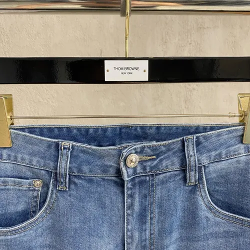 Replica Hermes Jeans For Men #1484737 $92.00 USD for Wholesale