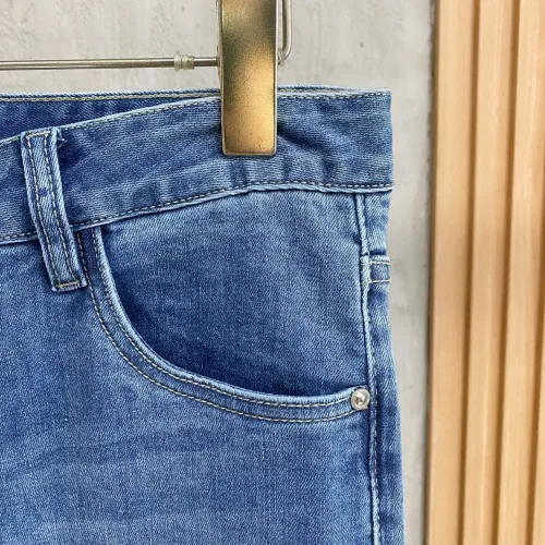 Replica Hermes Jeans For Men #1484737 $92.00 USD for Wholesale
