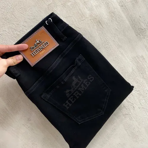 Wholesale Hermes Jeans For Men #1484738 $92.00 USD, Wholesale Quality Replica Hermes Jeans