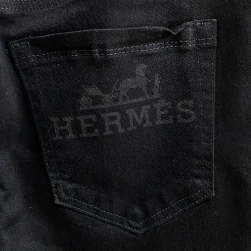 Replica Hermes Jeans For Men #1484738 $92.00 USD for Wholesale