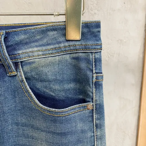 Replica Burberry Jeans For Men #1484741 $92.00 USD for Wholesale