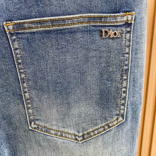 Replica Christian Dior Jeans For Men #1484744 $92.00 USD for Wholesale
