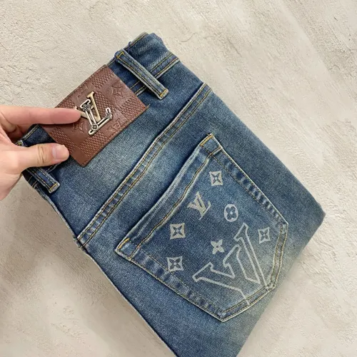 Wholesale Louis Vuitton LV Jeans For Men #1484748 $92.00 USD, Wholesale Quality Replica Louis Vuitton LV Jeans