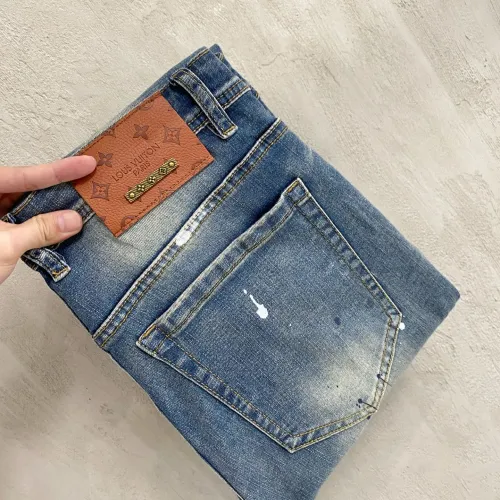 Wholesale Louis Vuitton LV Jeans For Men #1484749 $92.00 USD, Wholesale Quality Replica Louis Vuitton LV Jeans