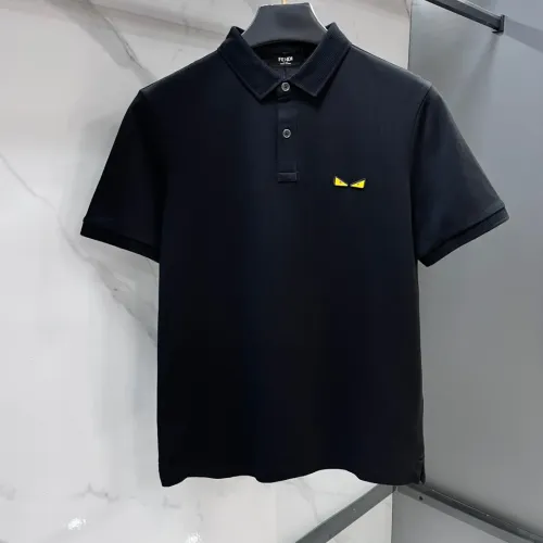 Wholesale Fendi T-Shirts Short Sleeved For Men #1484788 $85.00 USD, Wholesale Quality Replica Fendi T-Shirts
