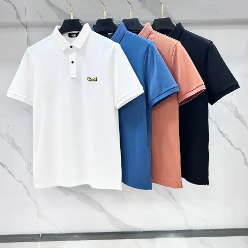 Replica Fendi T-Shirts Short Sleeved For Men #1484788 $85.00 USD for Wholesale