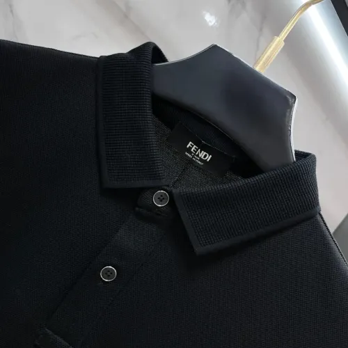 Replica Fendi T-Shirts Short Sleeved For Men #1484788 $85.00 USD for Wholesale