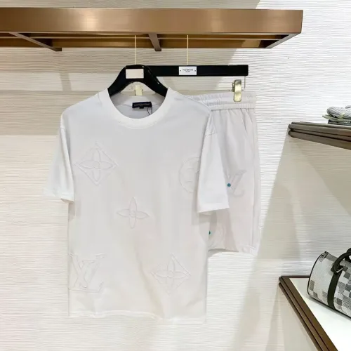 Wholesale Louis Vuitton LV Tracksuits Short Sleeved For Men #1484806 $112.00 USD, Wholesale Quality Replica Louis Vuitton LV Tracksuits