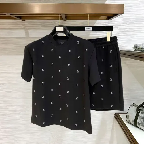 Wholesale Louis Vuitton LV Tracksuits Short Sleeved For Men #1484813 $112.00 USD, Wholesale Quality Replica Louis Vuitton LV Tracksuits