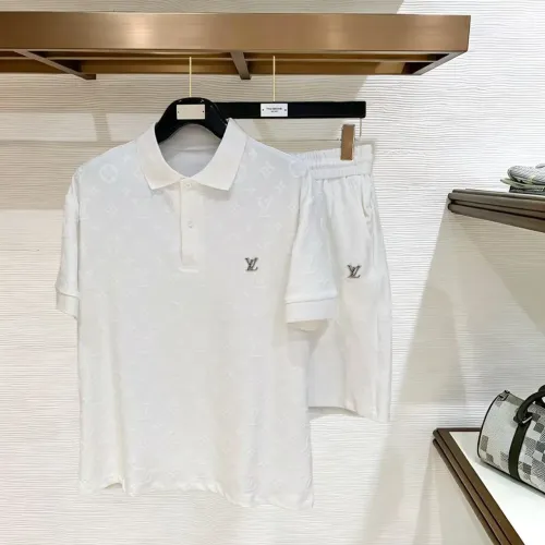Wholesale Louis Vuitton LV Tracksuits Short Sleeved For Men #1484814 $112.00 USD, Wholesale Quality Replica Louis Vuitton LV Tracksuits
