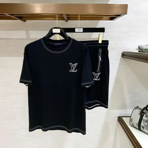 Wholesale Louis Vuitton LV Tracksuits Short Sleeved For Men #1484818 $112.00 USD, Wholesale Quality Replica Louis Vuitton LV Tracksuits