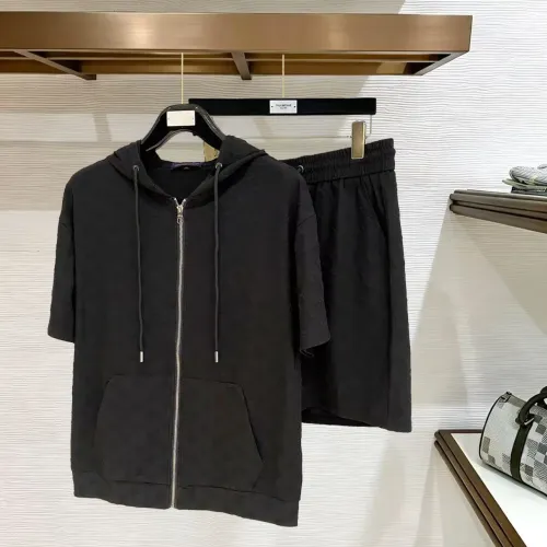 Wholesale Louis Vuitton LV Tracksuits Short Sleeved For Men #1484822 $112.00 USD, Wholesale Quality Replica Louis Vuitton LV Tracksuits