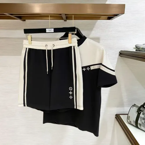 Replica Louis Vuitton LV Tracksuits Short Sleeved For Men #1484847 $112.00 USD for Wholesale