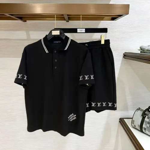 Wholesale Louis Vuitton LV Tracksuits Short Sleeved For Men #1484853 $112.00 USD, Wholesale Quality Replica Louis Vuitton LV Tracksuits