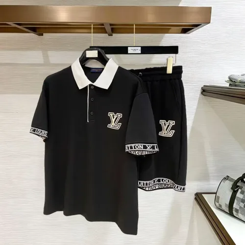 Wholesale Louis Vuitton LV Tracksuits Short Sleeved For Men #1484854 $112.00 USD, Wholesale Quality Replica Louis Vuitton LV Tracksuits