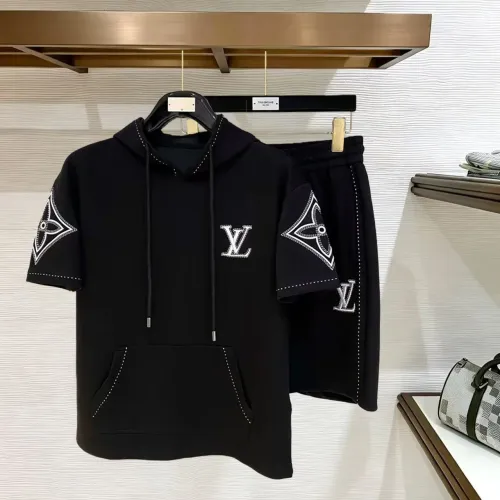Wholesale Louis Vuitton LV Tracksuits Short Sleeved For Men #1484856 $112.00 USD, Wholesale Quality Replica Louis Vuitton LV Tracksuits