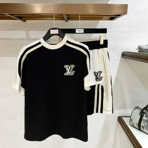 Wholesale Louis Vuitton LV Tracksuits Short Sleeved For Men #1484857 $112.00 USD, Wholesale Quality Replica Louis Vuitton LV Tracksuits