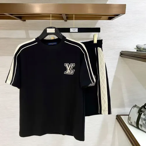 Wholesale Louis Vuitton LV Tracksuits Short Sleeved For Men #1484858 $112.00 USD, Wholesale Quality Replica Louis Vuitton LV Tracksuits