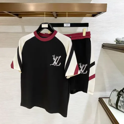 Wholesale Louis Vuitton LV Tracksuits Short Sleeved For Men #1484860 $112.00 USD, Wholesale Quality Replica Louis Vuitton LV Tracksuits