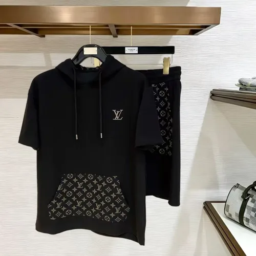 Wholesale Louis Vuitton LV Tracksuits Short Sleeved For Men #1484862 $112.00 USD, Wholesale Quality Replica Louis Vuitton LV Tracksuits