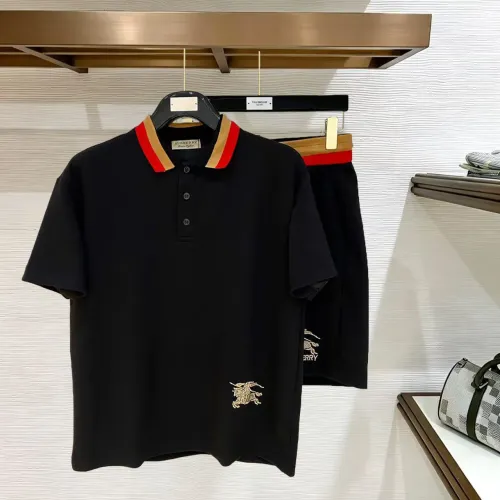Wholesale Burberry Tracksuits Short Sleeved For Men #1484866 $112.00 USD, Wholesale Quality Replica Burberry Tracksuits