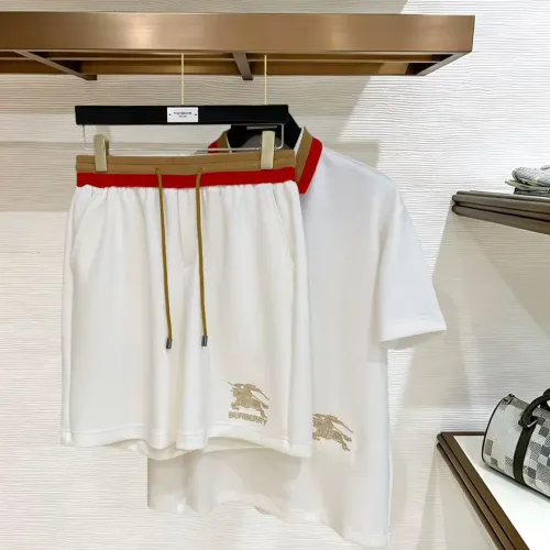 Replica Burberry Tracksuits Short Sleeved For Men #1484867 $112.00 USD for Wholesale