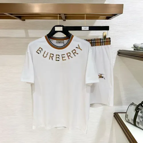 Wholesale Burberry Tracksuits Short Sleeved For Men #1484878 $112.00 USD, Wholesale Quality Replica Burberry Tracksuits