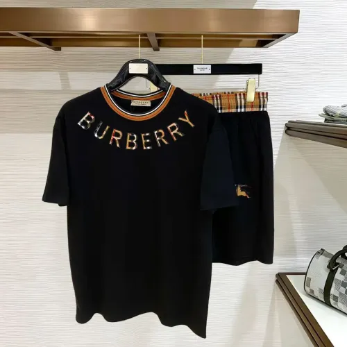 Wholesale Burberry Tracksuits Short Sleeved For Men #1484879 $112.00 USD, Wholesale Quality Replica Burberry Tracksuits