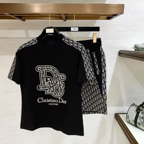 Wholesale Christian Dior Tracksuits Short Sleeved For Men #1484887 $112.00 USD, Wholesale Quality Replica Christian Dior Tracksuits