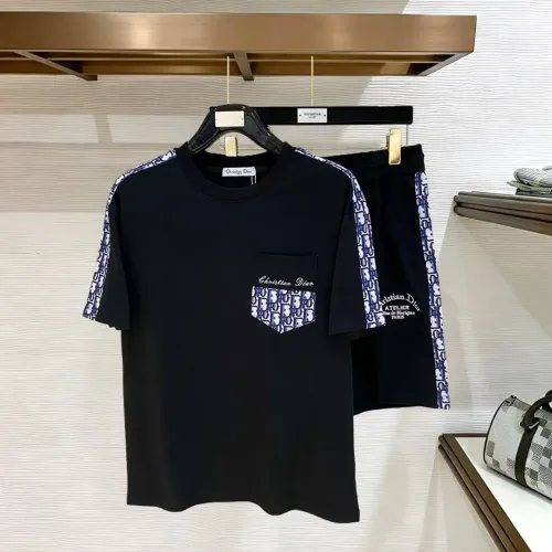 Wholesale Christian Dior Tracksuits Short Sleeved For Men #1484893 $112.00 USD, Wholesale Quality Replica Christian Dior Tracksuits