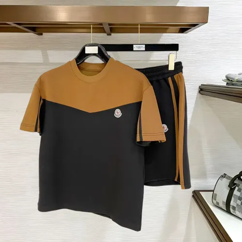 Wholesale Moncler Tracksuits Short Sleeved For Men #1484948 $112.00 USD, Wholesale Quality Replica Moncler Tracksuits