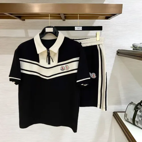 Wholesale Moncler Tracksuits Short Sleeved For Men #1484955 $112.00 USD, Wholesale Quality Replica Moncler Tracksuits