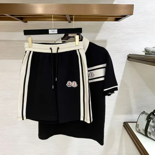 Replica Moncler Tracksuits Short Sleeved For Men #1484955 $112.00 USD for Wholesale