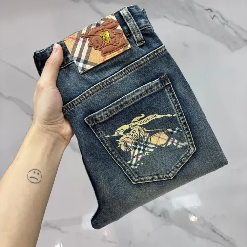 Wholesale Burberry Jeans For Men #1484969 $88.00 USD, Wholesale Quality Replica Burberry Jeans