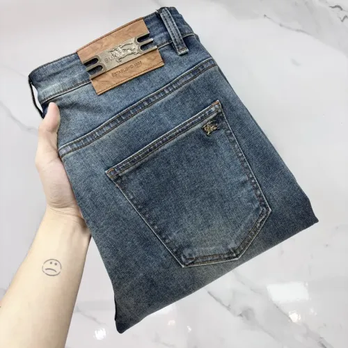 Wholesale Burberry Jeans For Men #1484970 $80.00 USD, Wholesale Quality Replica Burberry Jeans