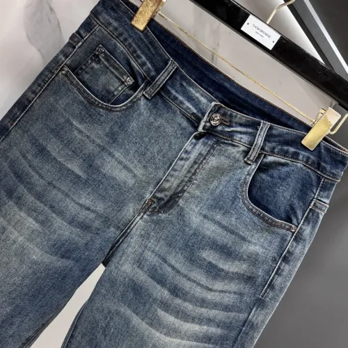Replica Burberry Jeans For Men #1484970 $80.00 USD for Wholesale