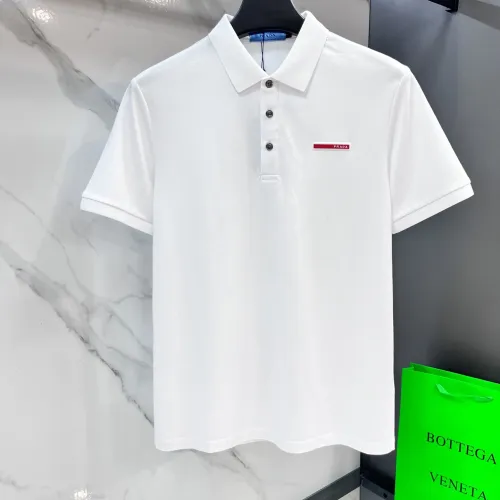 Wholesale Prada T-Shirts Short Sleeved For Men #1484987 $68.00 USD, Wholesale Quality Replica Prada T-Shirts