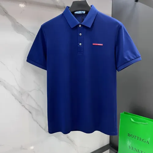 Wholesale Prada T-Shirts Short Sleeved For Men #1484988 $68.00 USD, Wholesale Quality Replica Prada T-Shirts