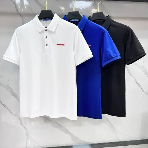 Replica Prada T-Shirts Short Sleeved For Men #1484989 $68.00 USD for Wholesale